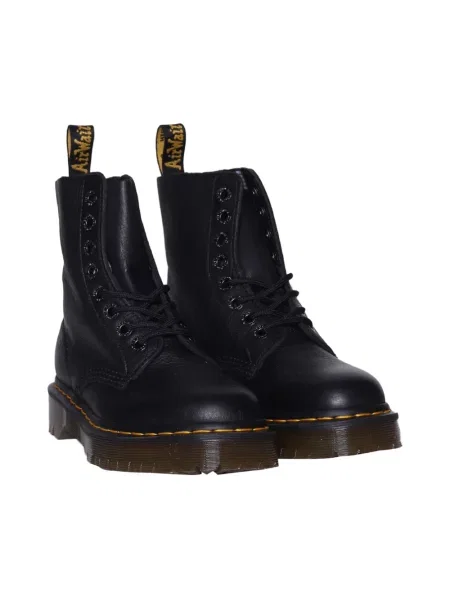 Botki Dr. Martens skórzane czarne