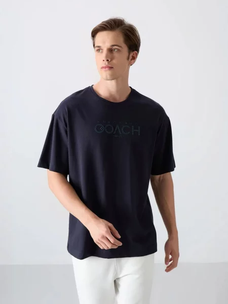 Tommy Life Tričko námořnická modř
