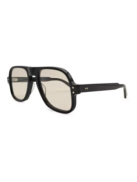 Okulary przeciwsłoneczne Julius Tart Optical czarne