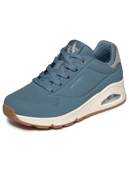Sneakerși Skechers albastru
