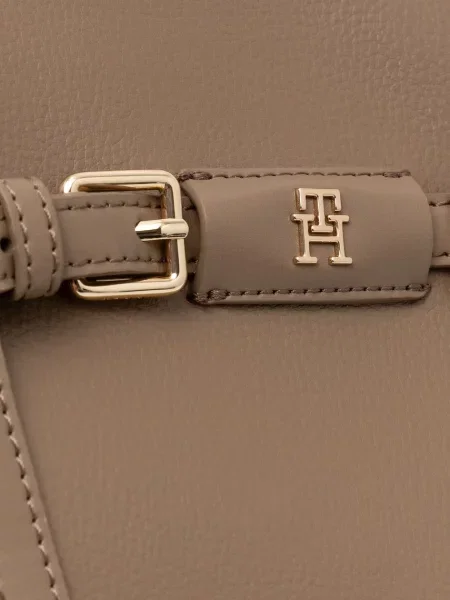 Tommy Hilfiger чанта дамска от имитация на кожа бежово