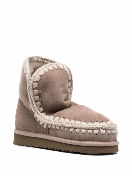 Slip on kotníkové boty Mou šedé