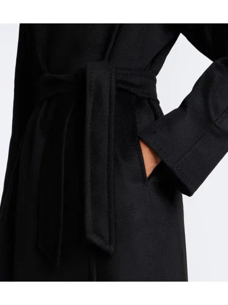 Palton Max Mara de lână plic negru