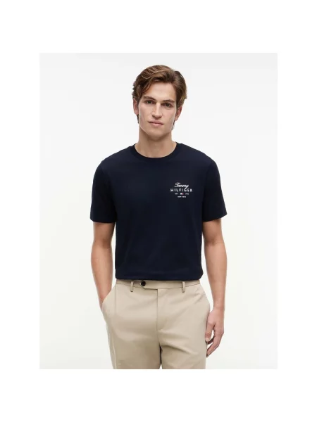 Tricou Tommy Hilfiger albastru