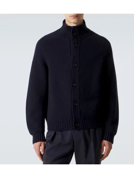 Cardigan Tom Ford din cașmir albastru