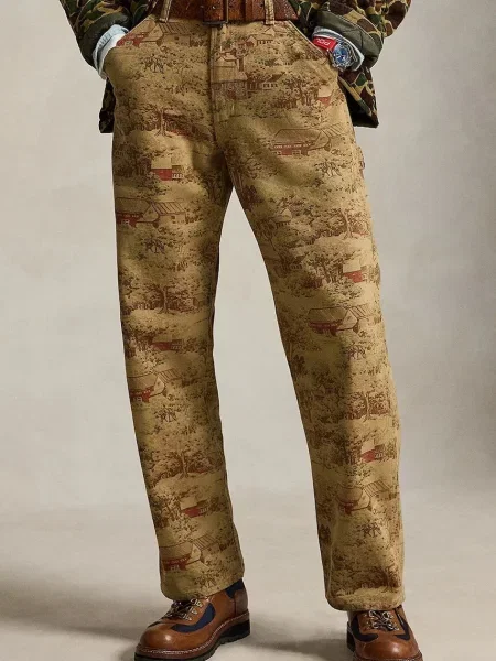 Polo Ralph Lauren blugi pentru bărbați maro
