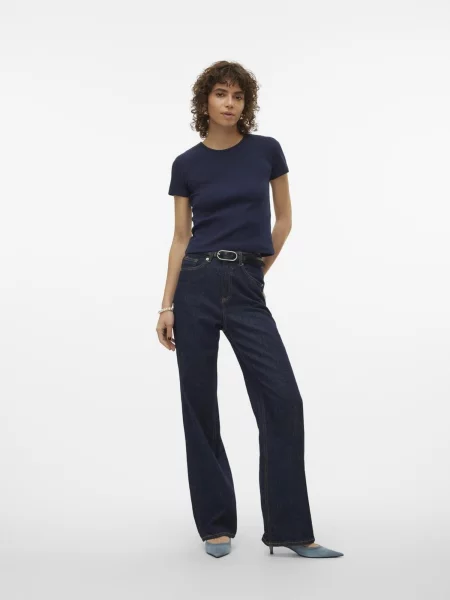 VERO MODA Tricou CHLOE bleumarin