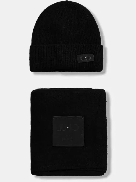 Kapa in šal Liu Jo črna