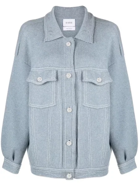 Geacă Barrie tricotate albastru