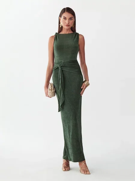 BWLDR Rochie de seară Arnah închis verde