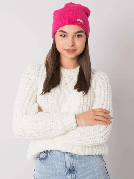 Șapcă Fashionhunters fucsie
