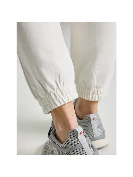 Pantaloni Slam alb