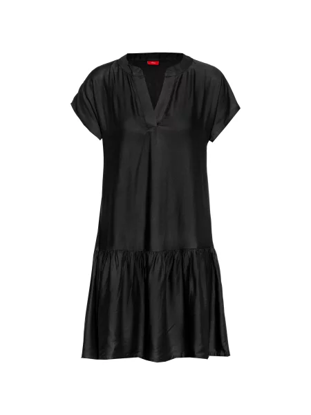 S.Oliver Rochie tip bluză negru