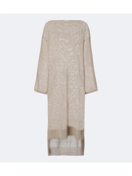 Rochie Alaïa de in bej