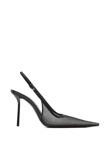 Pantofi cu toc Victoria Beckham slingback negru