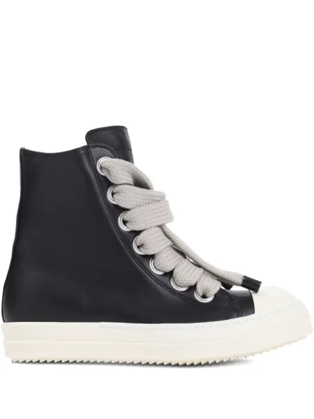 Sneakerși Rick Owens din piele negru