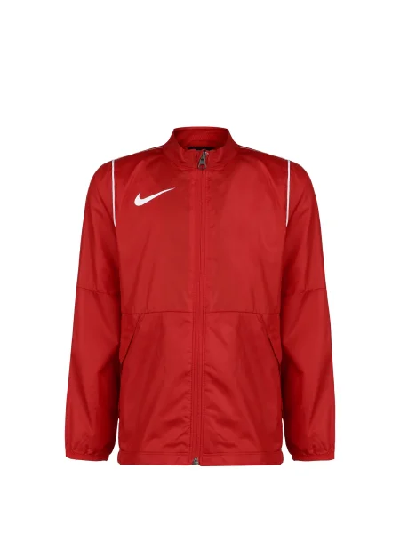 NIKE Športová bunda Park 20 Repel červená biela