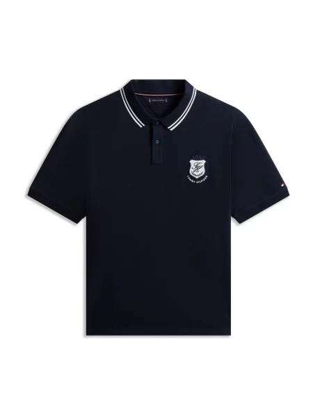 Tommy Hilfiger Big & Tall Tricou bleumarin alb