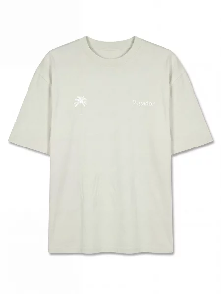 Pegador Tricou verde pastel alb