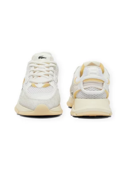 Pantofi Lacoste din piele bej