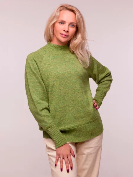 Джемпер Nita салатовий вовна/поліестер