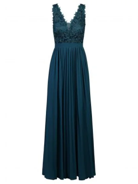 Kraimod Rochie de seară petrol verde