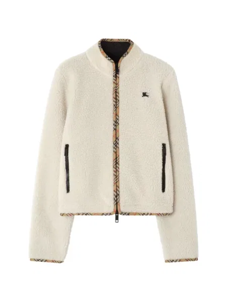 Decupat geacă Burberry de lână