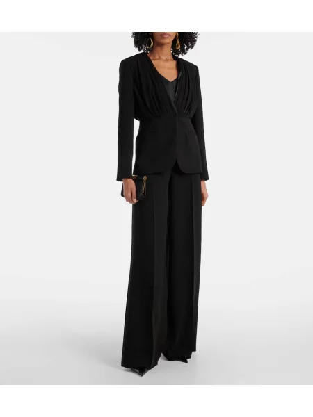 Geacă Max Mara drapată negru