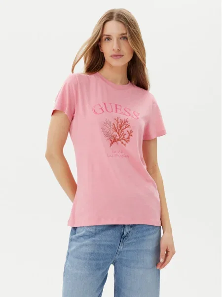 Guess Tricou roz