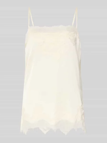 Top Gina Tricot beżowy