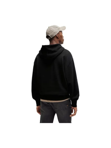 Bluza z kapturem Hugo czarna