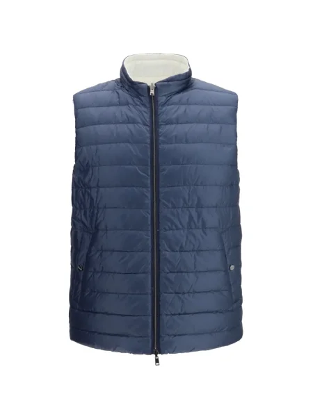 Пухено яке Herno синьо