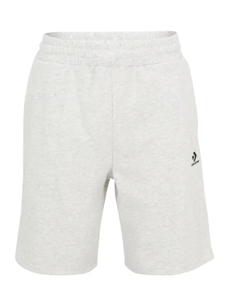 CONVERSE Hlače svetlo siva črna