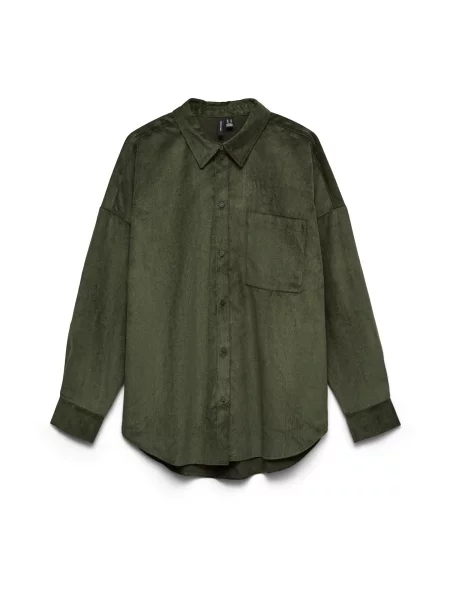 VERO MODA Bluză VMSANNE pin verde