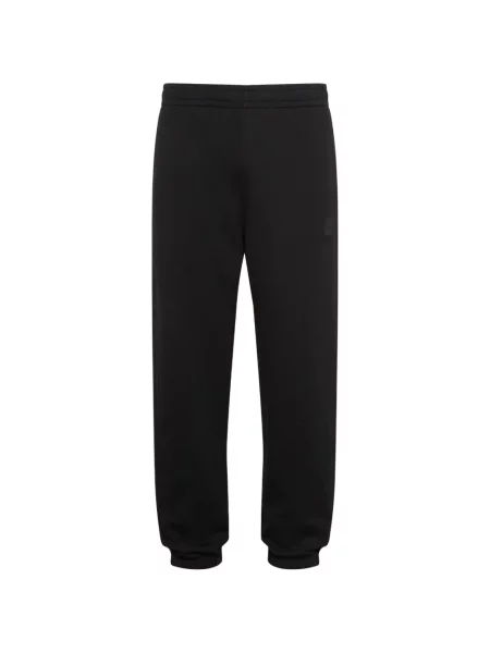 Pantaloni Calvin Klein alergare cu autograf negru