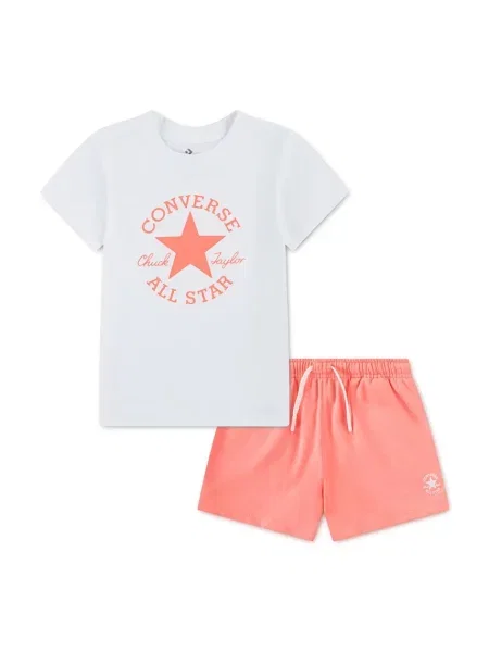 Klasszikus rövid mini ruha Converse fehér