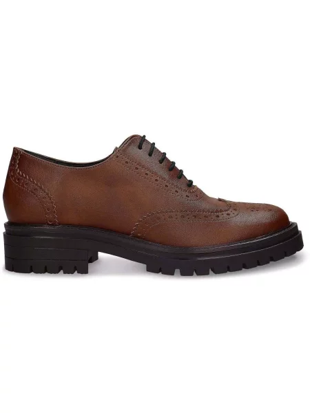 Pantofi derby Nae Vegan Shoes maro