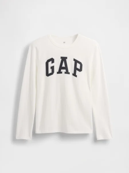 Tricou copii Gap alb