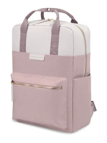 Kapten & Son Rucsac Bergen Small Dusty Rose roz alb