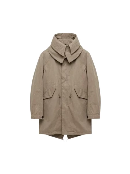 Parka Ten C beżowa