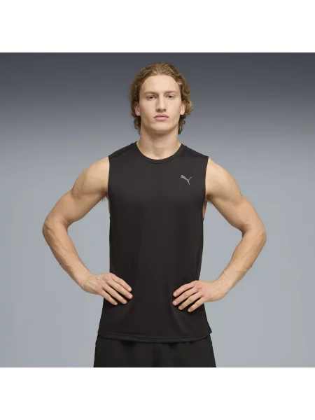 Koszula Puma bez rękawów z autografem czarna