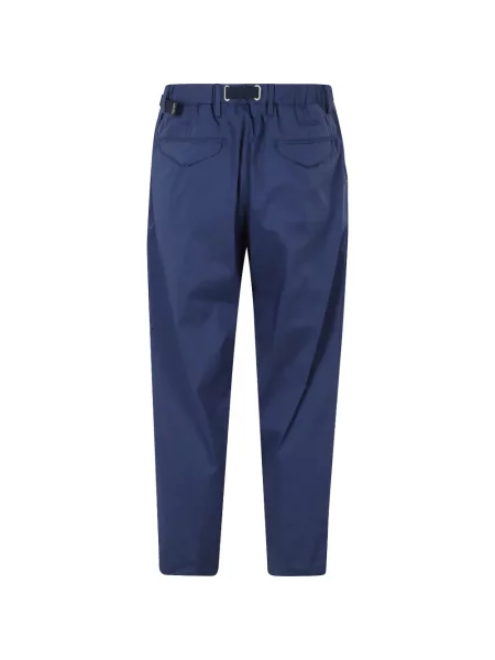 Cu centură pantaloni White Sand alb