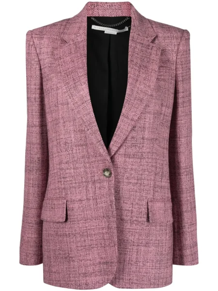 Sacou Stella Mccartney de lână roz