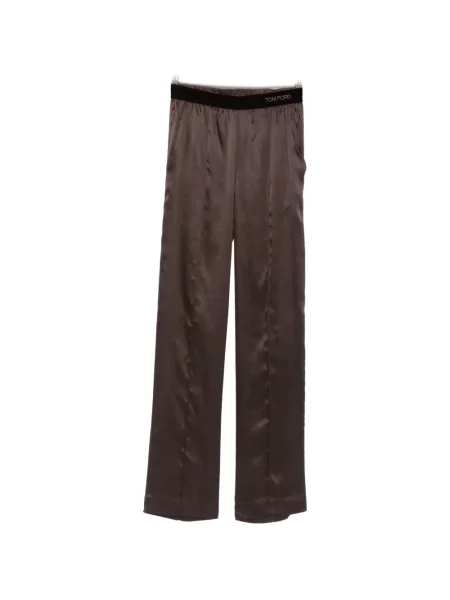 Pantaloni Tom Ford cu autograf maro
