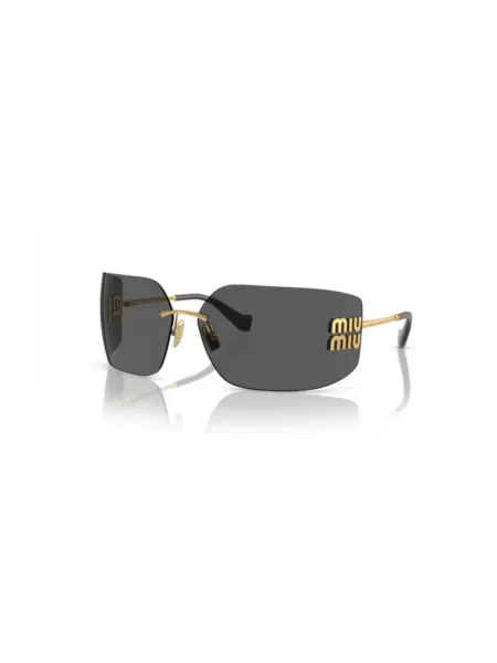 Okulary przeciwsłoneczne Miu Miu Eyewear żółte