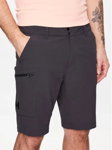 Helly Hansen Brono Softshell trekingové šortky šedé