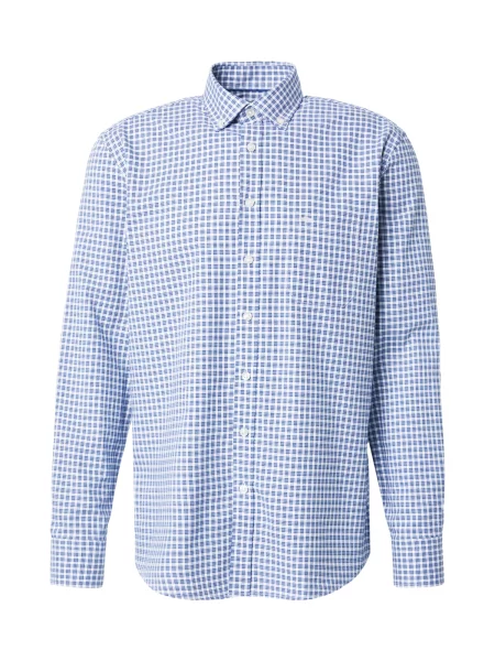 FYNCH-HATTON Košile modrá / chladná modrá bílá