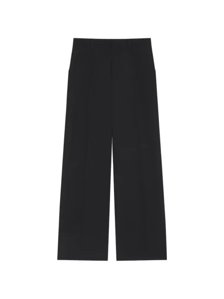 Pantaloni Givenchy de lână negru