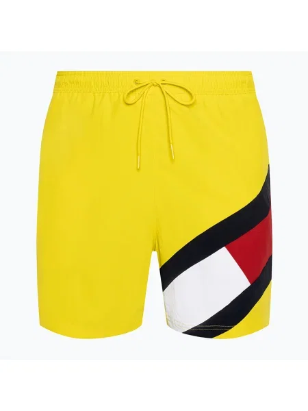 Мъжки шорти за плуване Tommy Hilfiger SF Medium Drawstring valley yellow жълто