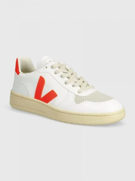 Pantofi Veja alb